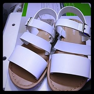 Girl Toddler White Sandle